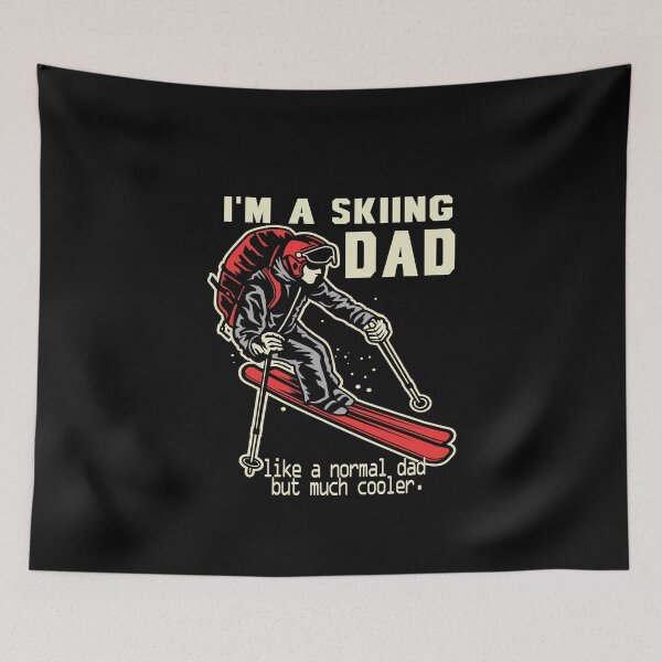 Item preview, Skiing Dad designed and sold by SmartStyle.