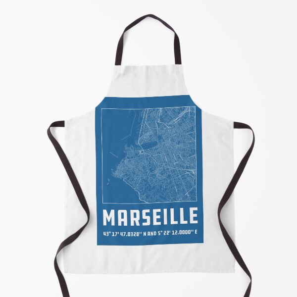 Item preview, Marseille City Map designed and sold by quarantineshop.