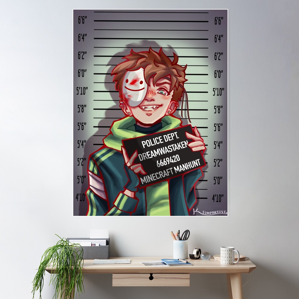 Sapnap Mugshot Poster for Sale by ksimpartist