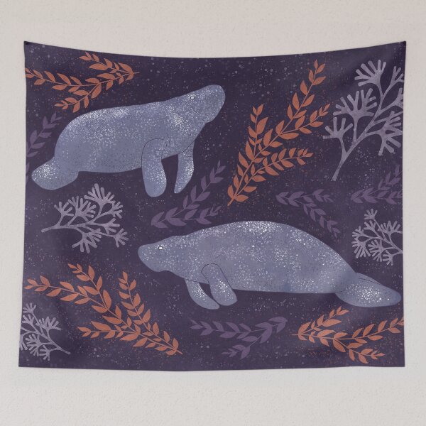 Item preview, Purple Manatees designed and sold by sadlyharmless.