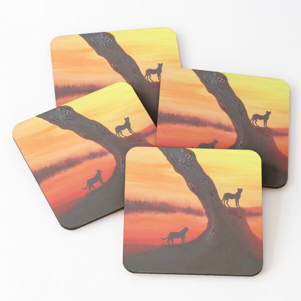Item preview, SUNSET CHEETAHS designed and sold by lovinglight.