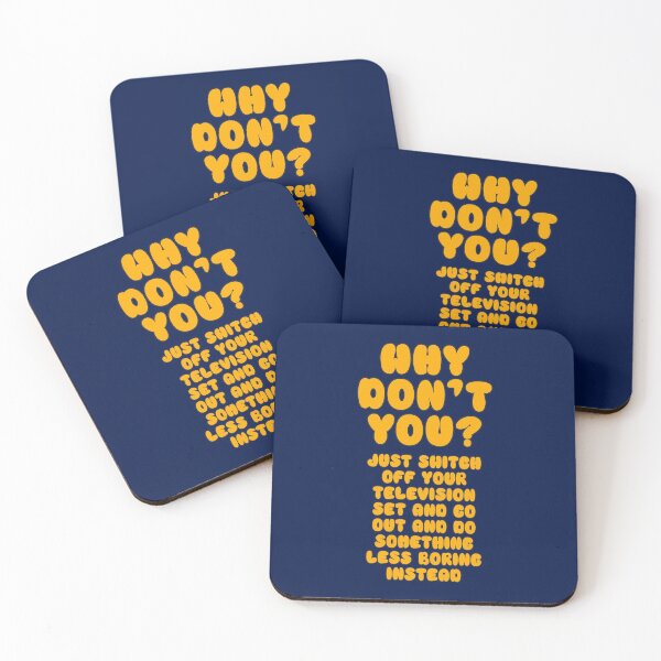 Item preview, Why Don't You, Just Switch Off Your Television Set... designed and sold by ANORAKATTIC.