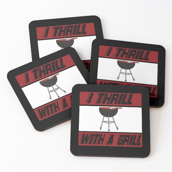 Item preview, I Thrill With A Grill.  Humorous. Grill Master  designed and sold by luvmhykdesigns.