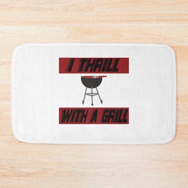 Item preview, I Thrill With A Grill.  Humorous. Grill Master  designed and sold by luvmhykdesigns.