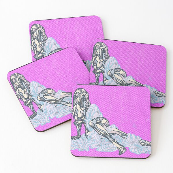 Item preview, Woman on Pink designed and sold by TallDudeArt.