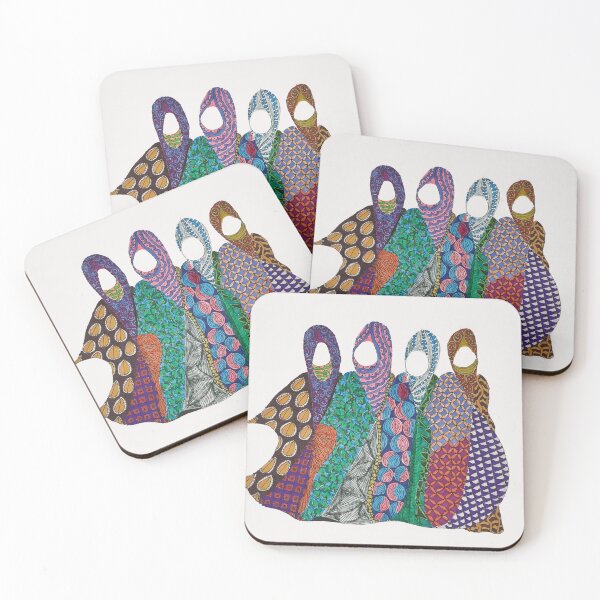 Item preview, We Are Sisters All Doodle Art designed and sold by KnutsonKr8tions.