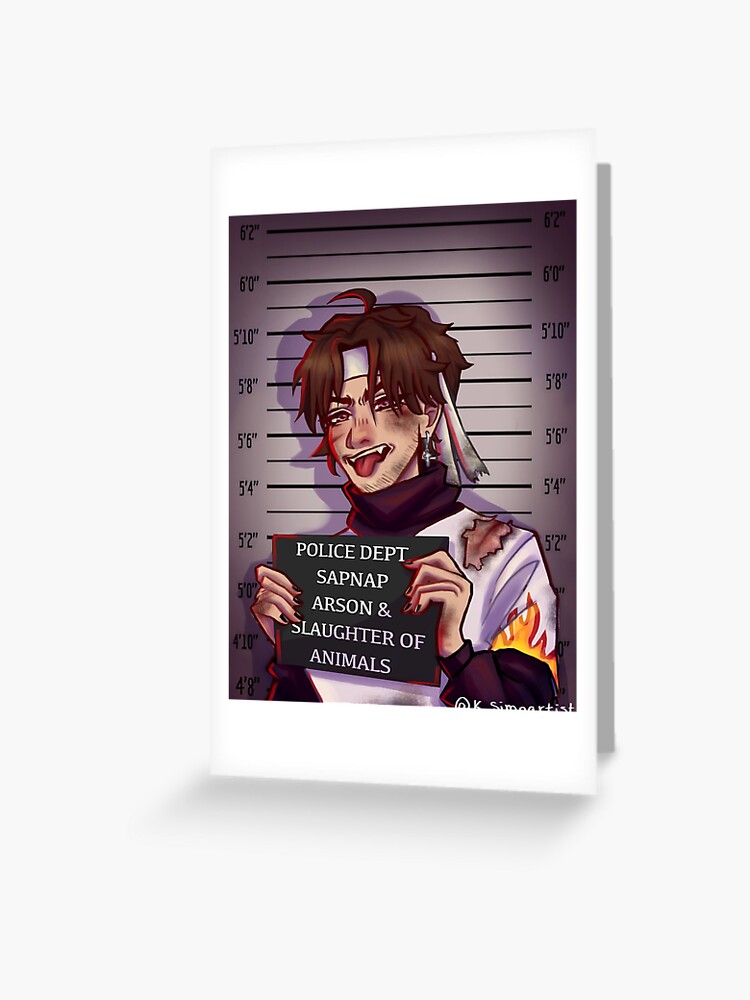 Sapnap Mugshot Poster for Sale by ksimpartist