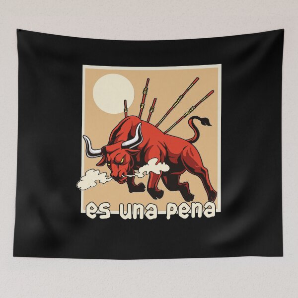 Item preview, Bullfighting is a shame Es una Pena designed and sold by FalkDania.