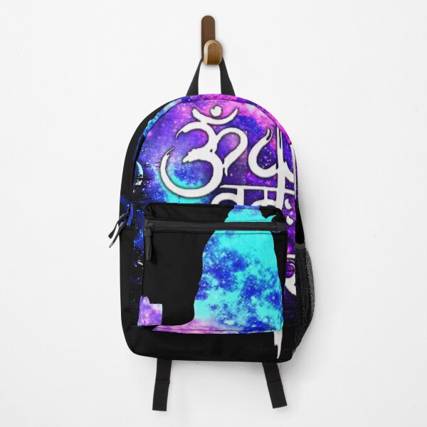Item preview, Om Namah Shivay - Galaxy Shiva Silhouette designed and sold by trendistic.