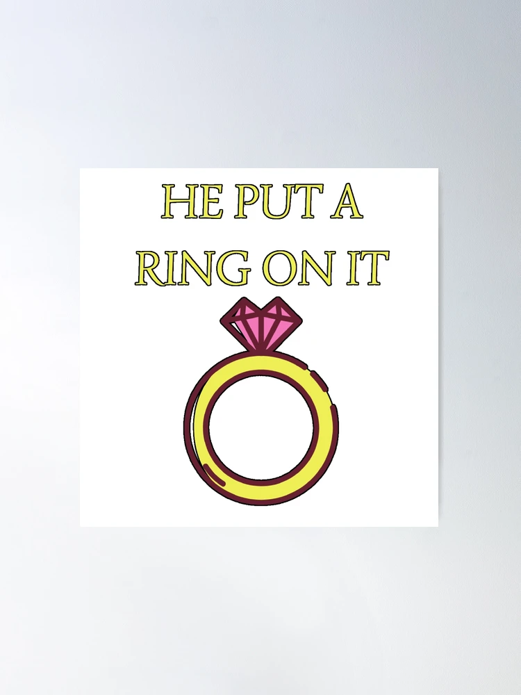 Ring Put Ring On It GIF - Ring Put Ring On It Beyonce - Discover & Share  GIFs
