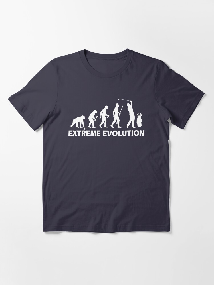 Alternate view of Funny Golf Extreme Evolution Essential T-Shirt