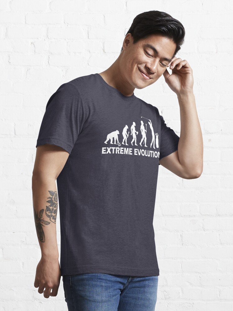 Alternate view of Funny Golf Extreme Evolution Essential T-Shirt