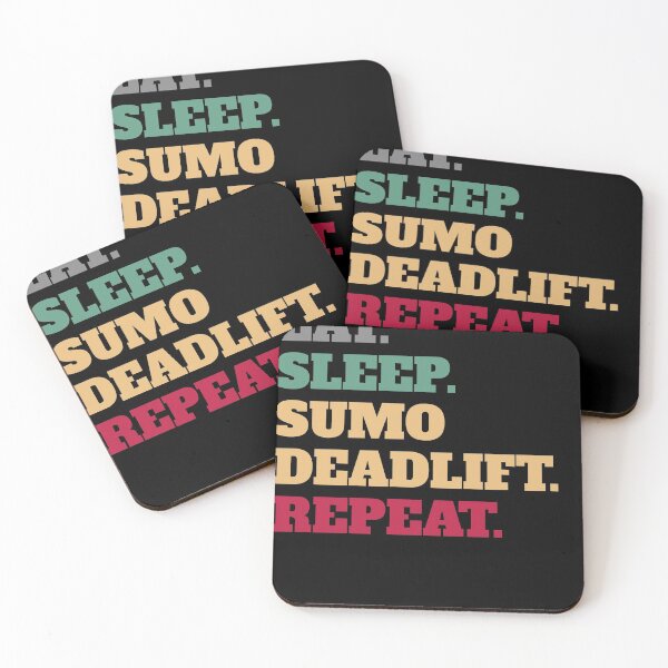 Item preview, Eat Sleep Sumo Deadlift Repeat designed and sold by Salvadax.