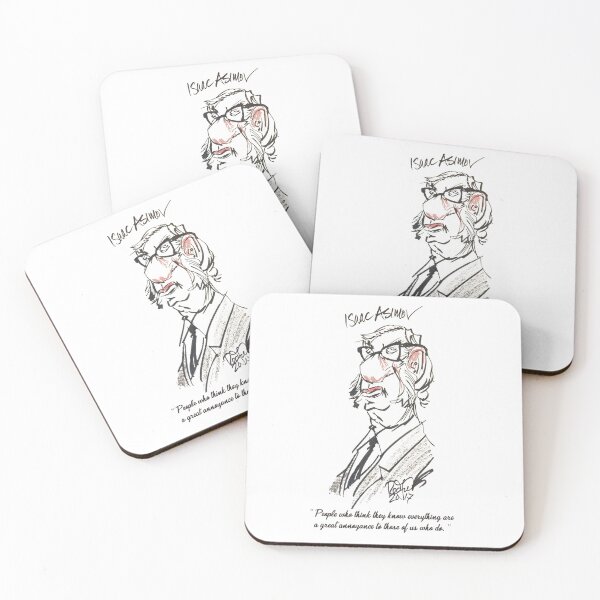 Item preview, "Isaac Asimov" by Mark Redfield designed and sold by Mark Redfield.