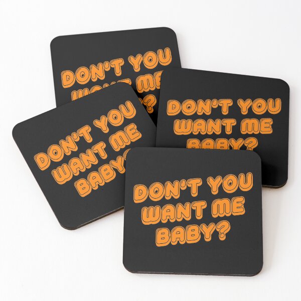 Item preview, Don't You Want Me Baby? designed and sold by ANORAKATTIC.