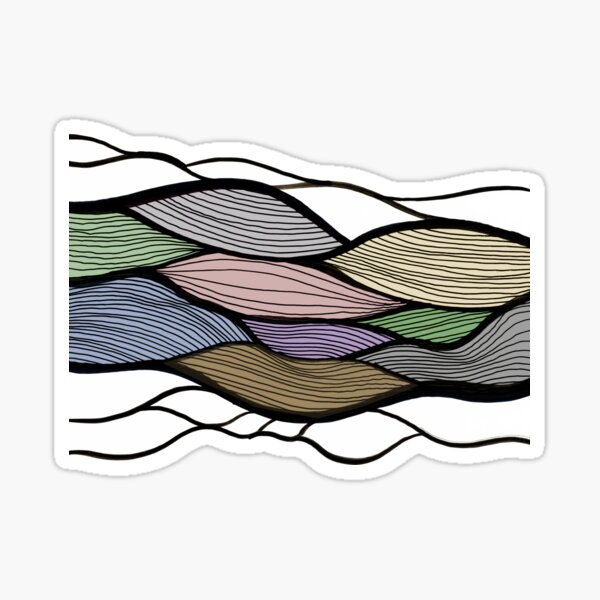 Item preview, Waving Harmonic Color Fields designed and sold by Istvan Ocztos.