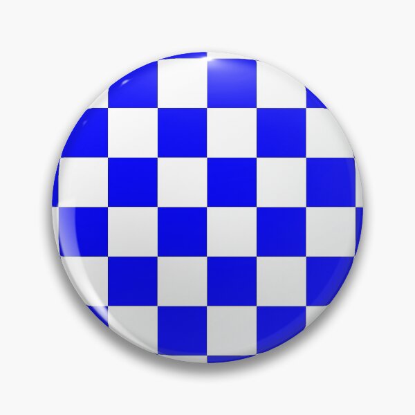 Item preview, Cobalt Blue and White Checker Pattern designed and sold by Bumblefuzzies.