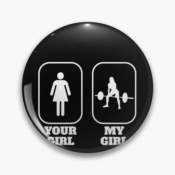 Item preview, Sumo Deadlift Powerlifting Weightlifting Girlfriend designed and sold by Salvadax.