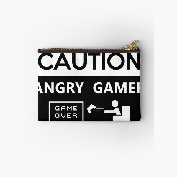 Item preview, Game Over Caution Angry Gamer designed and sold by OpenLight.