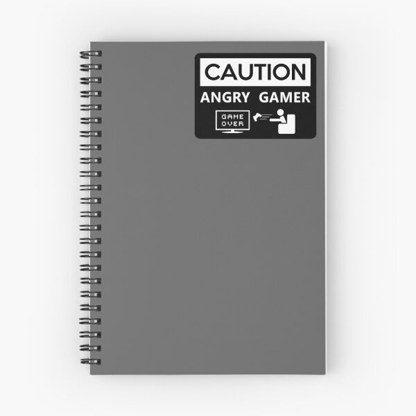 Item preview, Game Over Caution Angry Gamer designed and sold by OpenLight.