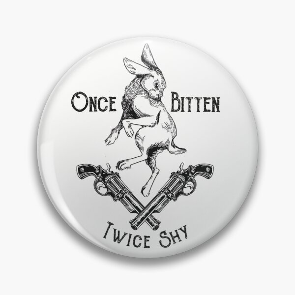 Item preview, Once Bitten, Twice Shy Rabbit designed and sold by GremlinsInk.