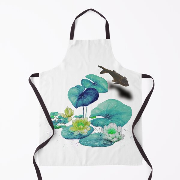 Item preview, Fish and Victoria Amazonica designed and sold by SherriMans.