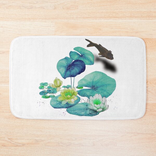 Item preview, Fish and Victoria Amazonica designed and sold by SherriMans.