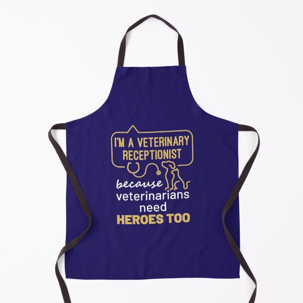 Item preview, I'm a Veterinary Receptionist Because Veterinarians Need Heroes Too designed and sold by jaygo.