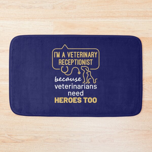 Item preview, I'm a Veterinary Receptionist Because Veterinarians Need Heroes Too designed and sold by jaygo.