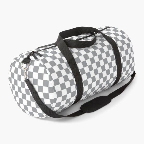 Item preview, Gray and White Checker Pattern designed and sold by Bumblefuzzies.