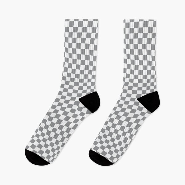 Item preview, Gray and White Checker Pattern designed and sold by Bumblefuzzies.
