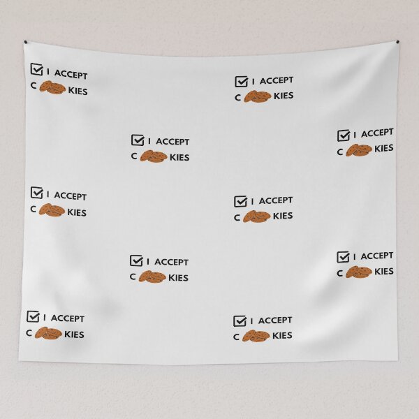 Item preview, I Accept Cookies | Geek Collection designed and sold by Viombhte-Prints.