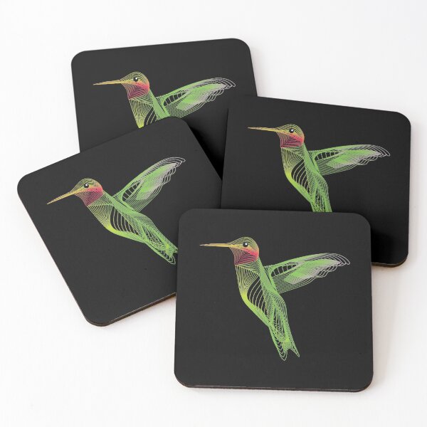 Item preview, Hummingbird - Wire Art Hummingbird Graphic and sticker pack designed and sold by WilsonCreekArts.