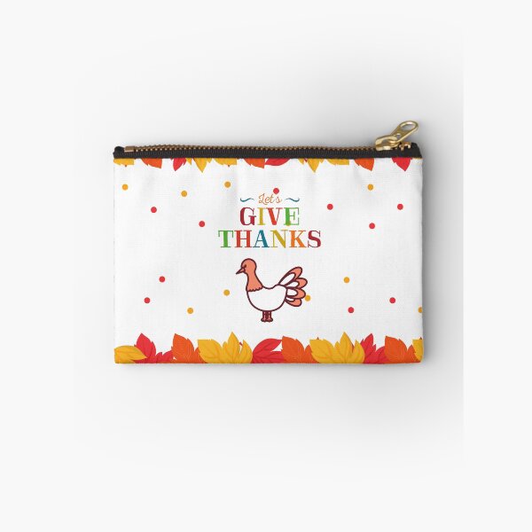 Item preview, Let’s Give Thanks Leaf design with turkey designed and sold by Imemewell.
