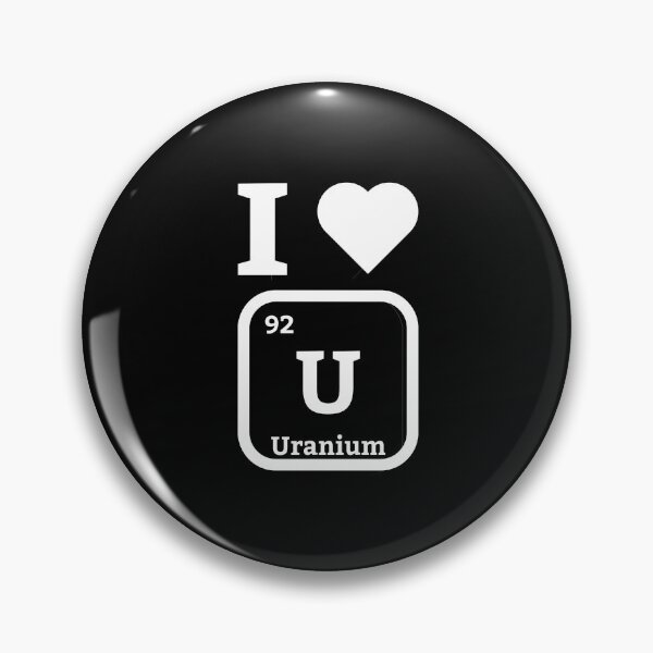Item preview, I Love U | Uranium 92 | Geek Collection designed and sold by Viombhte-Prints.