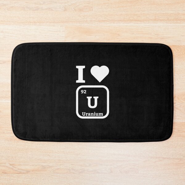 Item preview, I Love U | Uranium 92 | Geek Collection designed and sold by Viombhte-Prints.