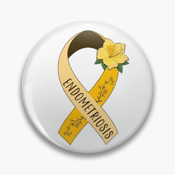 Item preview, Endometriosis Awareness, Endometriosis Ribbon designed and sold by AnsDesigns.