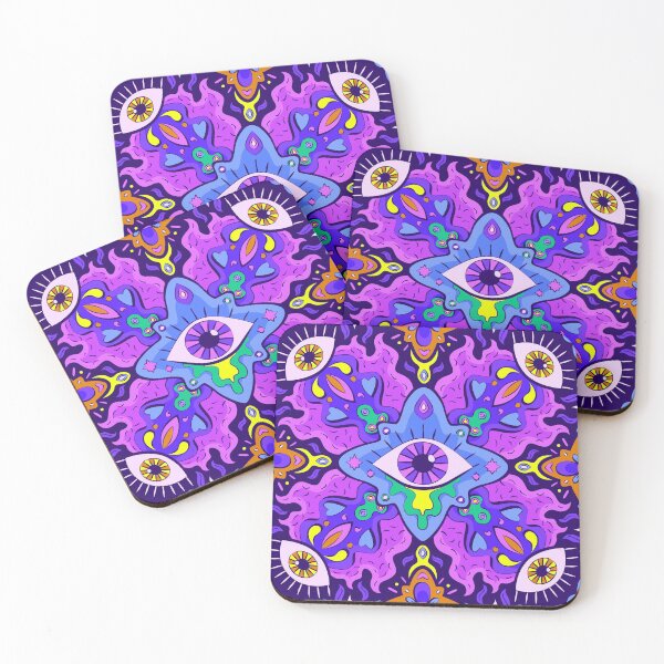 Item preview, Dazzling Psychedelic Hippie Art 02 designed and sold by machmigo.