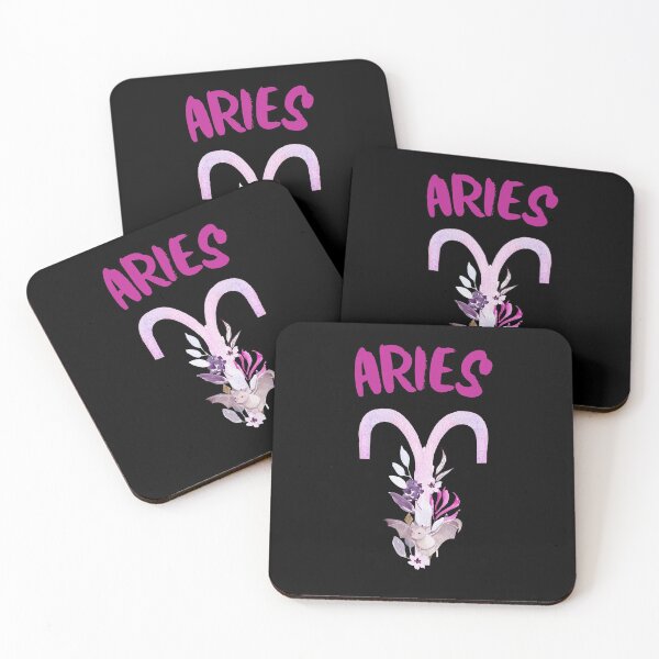 Item preview, Aries - Goth Astrology Horoscope - Watercolor Bat designed and sold by sableandshadow.