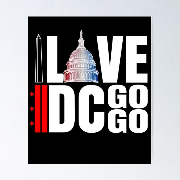 Item preview, I Love D.C. Go Go Washington DC Music Scene designed and sold by CharJens.
