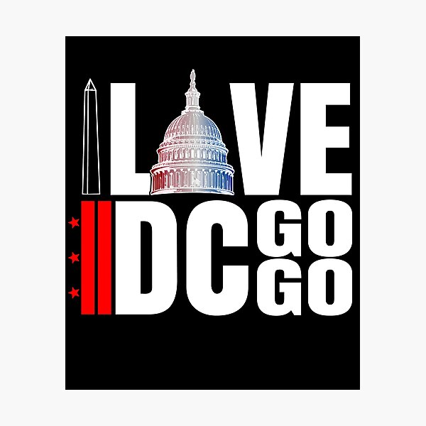 Item preview, I Love D.C. Go Go Washington DC Music Scene designed and sold by CharJens.