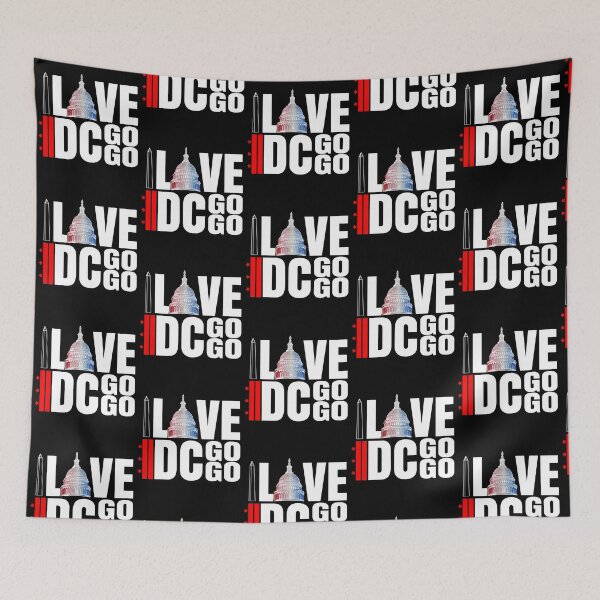 Item preview, I Love D.C. Go Go Washington DC Music Scene designed and sold by CharJens.