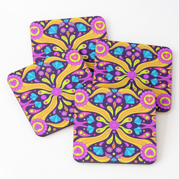 Item preview, Dazzling Psychedelic Hippie Art 05 designed and sold by machmigo.