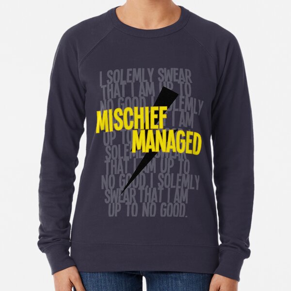 Mischief Managed Lightweight Sweatshirt