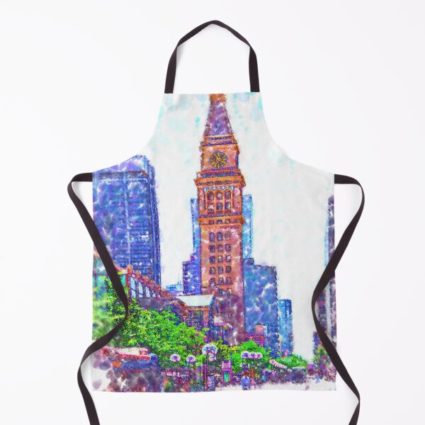 Item preview, D&F Tower In Pointillism On The Mall designed and sold by KirtTisdale.