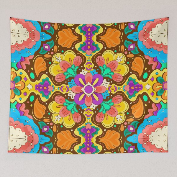 Item preview, Dazzling Psychedelic Hippie Art 07 designed and sold by machmigo.