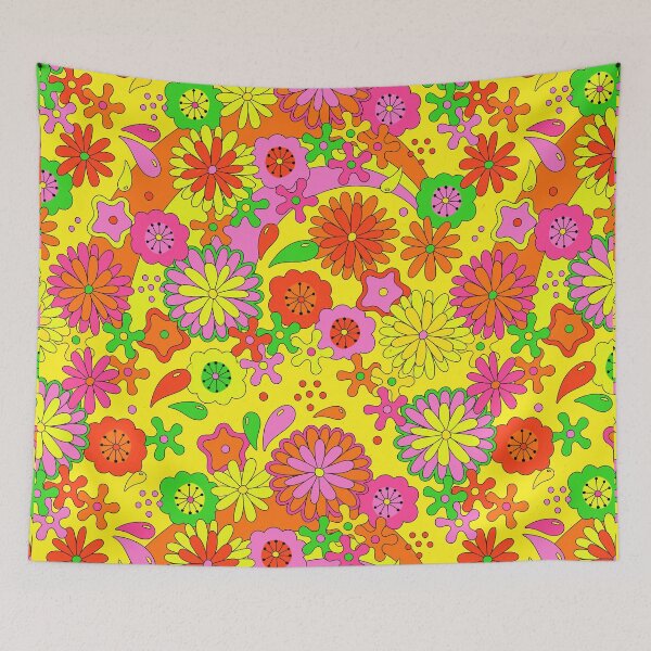 Item preview, Dazzling Psychedelic Hippie Art 09 designed and sold by machmigo.