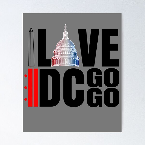 Item preview, I Love D.C. Go Go Washington DC Music Scene designed and sold by CharJens.