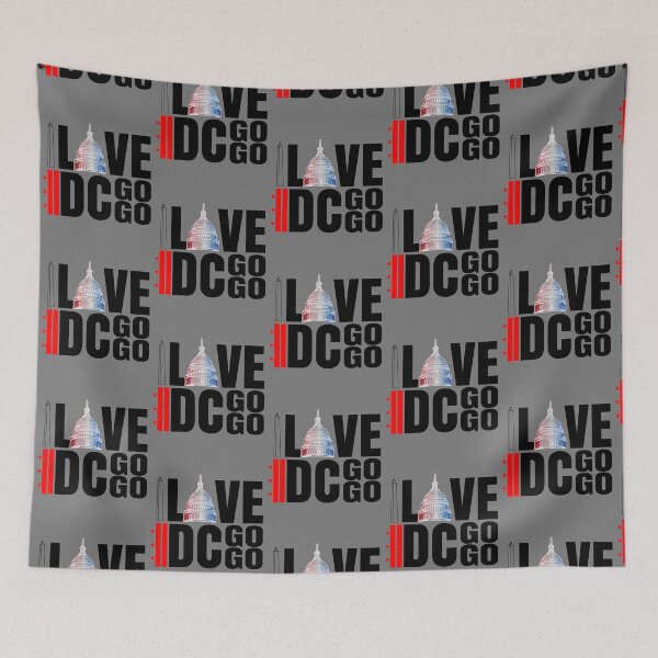 Item preview, I Love D.C. Go Go Washington DC Music Scene designed and sold by CharJens.