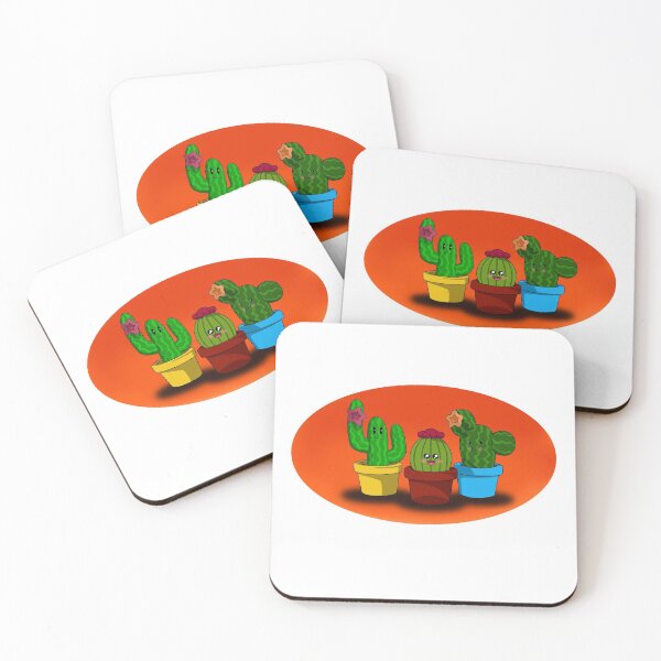 Item preview, Cactusini males with red background designed and sold by Mitnal.